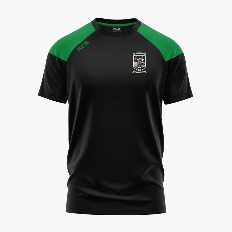 Colaiste Mhuire Mullingar KCS Verona Tee Black/Green