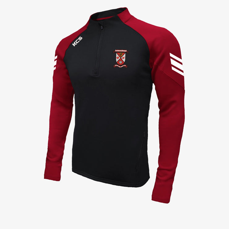 Coralstown Kinnegad GAA KCS Soul Quarter Zip Top Black/Red