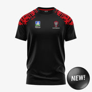 Cork Masters GAA KCS Apollo Tee Black/Red