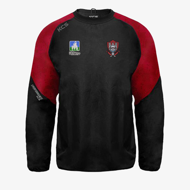 Cork Masters GAA KCS Focus Windcheater Black/Red