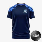 Cortoon Shamrocks Galway KCS Apollo Tee Navy/Sky