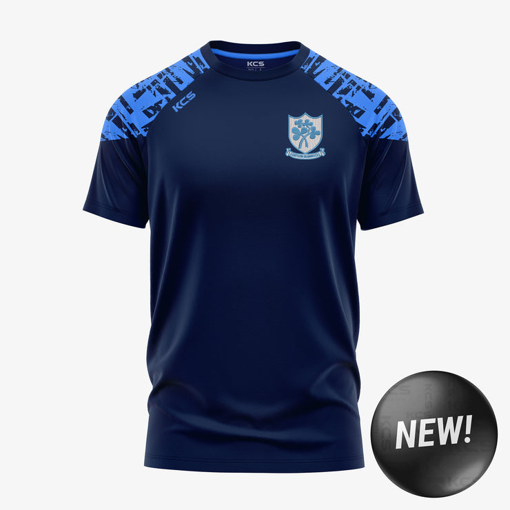 Cortoon Shamrocks Galway KCS Apollo Tee Navy/Sky