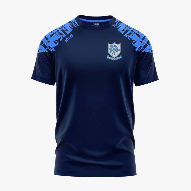 Cortoon Shamrocks Galway KCS Apollo Tee Navy/Sky