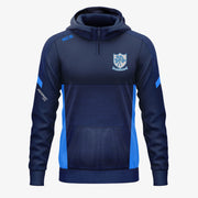 Cortoon Shamrocks Galway KCS Helios Half Zip Hoodie Navy/Sky