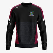 Cromane LGFA KCS Helios Crew Neck Top - Black / Maroon / White