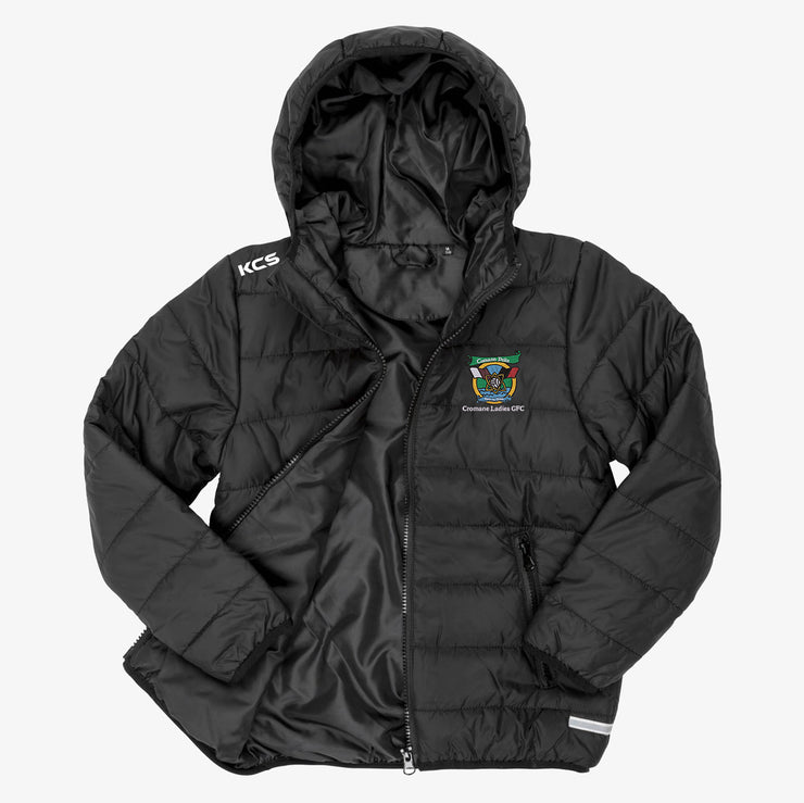 Cromane LGFA KCS Siro Puffer Kids Jacket - Black
