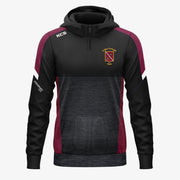 Cullion Camogie Club KCS Helios Half Zip Hoodie Black/Maroon/White