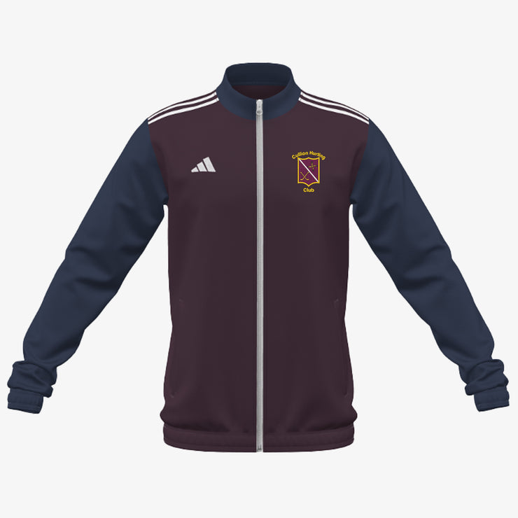 Cullion Hurling Club Adidas Club Anthem Zip Navy/Maroon/White