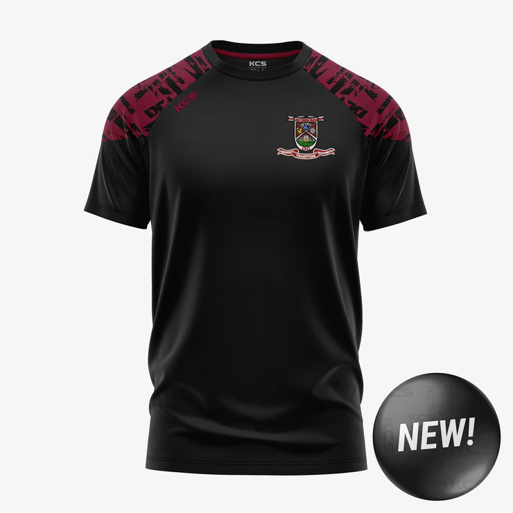 Daingean GAA KCS Apollo Tee Black/Maroon
