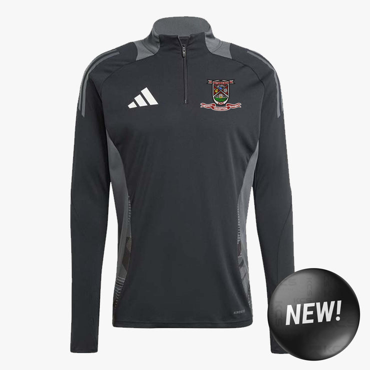 Daingean GAA Adidas 24 Tiro Competition Half Zip Black