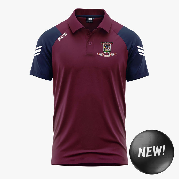 Daingean GAA KCS Soul Polo Shirt Navy/Maroon