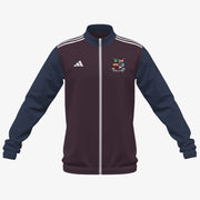 Delvin Camogie Club Adidas Club Anthem Zip Navy/Maroon/White