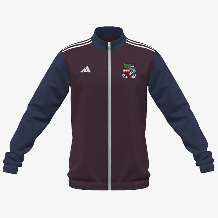 Delvin Camogie Club Adidas Club Anthem Zip Navy/Maroon/White