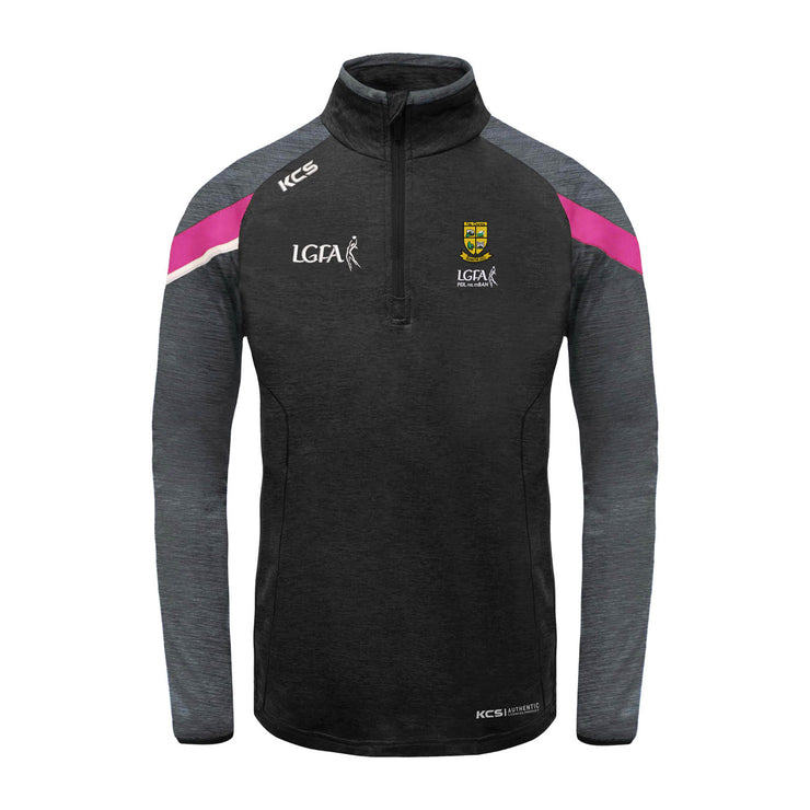 The Downs Ladies KCS Zola Qtr Zip Top Pink Edition