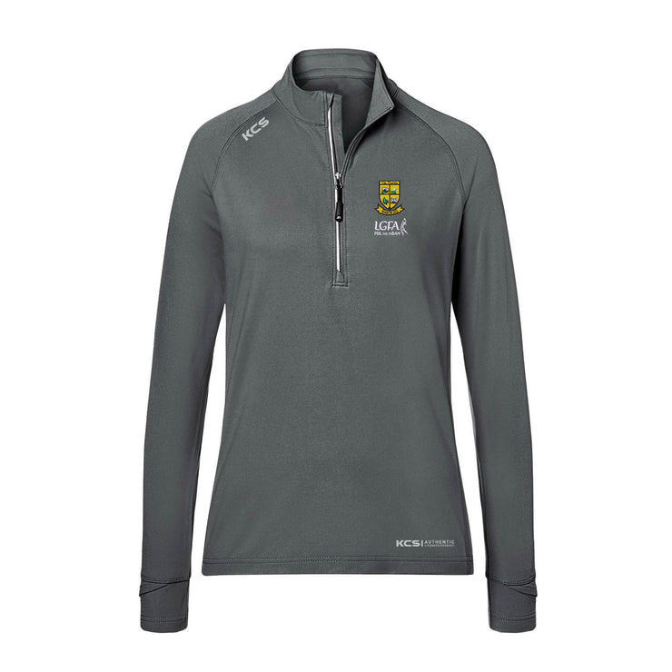 The Downs Ladies KCS Ladies Core Club Half Zip - Carbon