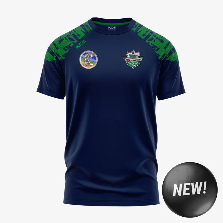 Drumraney Camogie Club KCS Apollo Tee Navy/Green