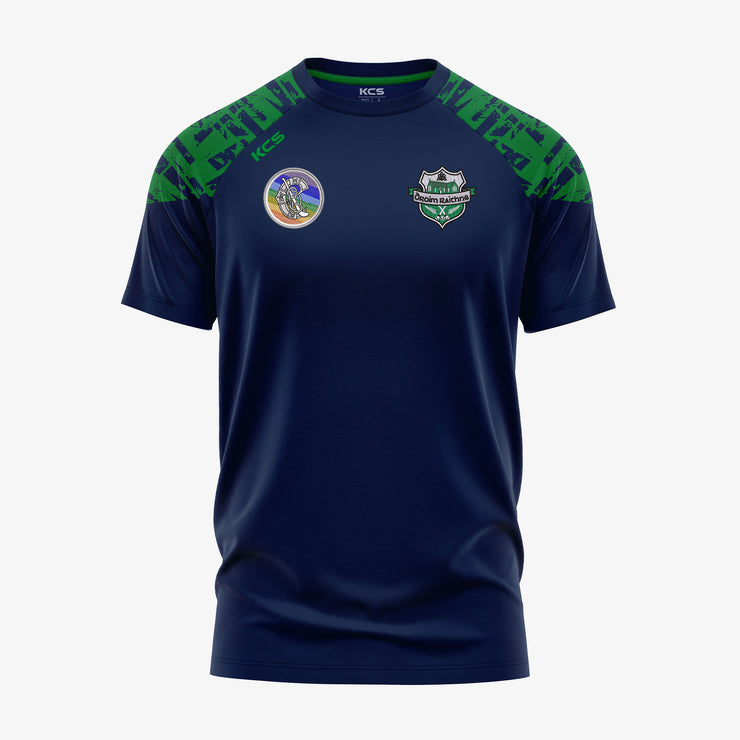 Drumraney Camogie Club KCS Apollo Tee Navy/Green