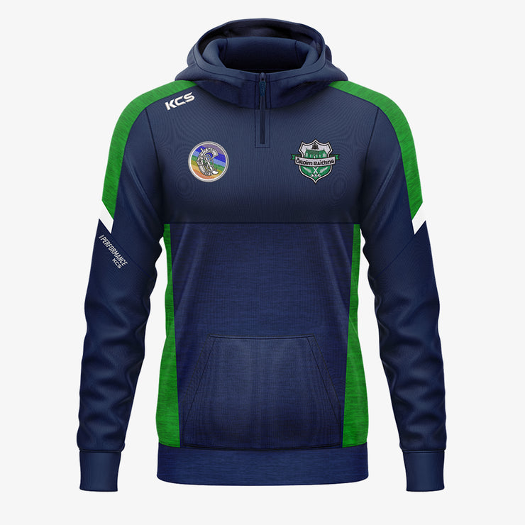 Drumraney Camogie Club KCS Helios Half Zip Hoodie Navy/Green/White