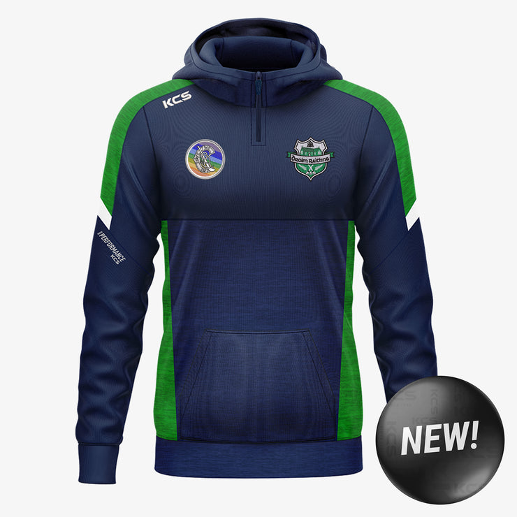 Drumraney Camogie Club KCS Helios Half Zip Hoodie Navy/Green/White