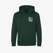 KIDS Dublin Horse Show Classic Hoody with flags embroidery on back - Green