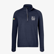 Dublin Horse Show Mens Half Zip Top - Navy