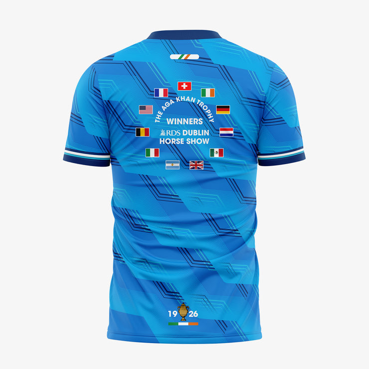 Dublin Horse Show Jersey - Aqua
