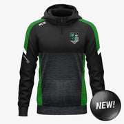 Dunmanway Town FC KCS Helios Half Zip Hoodie Black/Green/White