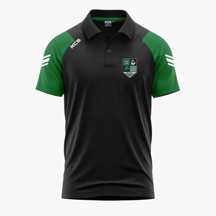 Dunmanway Town FC KCS Soul Polo Shirt Black/Green