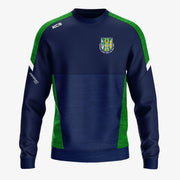 Dunmore MacHales KCS Helios Crew Neck Top - Navy / Green / White