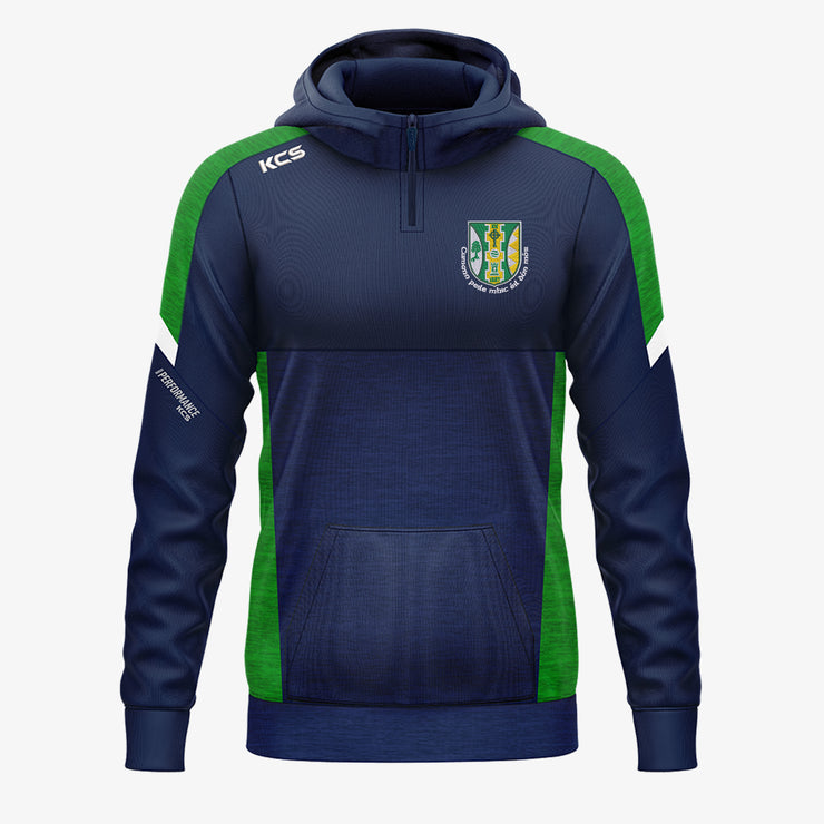 Dunmore MacHales KCS Helios Half Zip Hoodie - Navy / Green / White