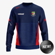 Edenderry GAA KCS Helios Crew Neck Top Navy/Red