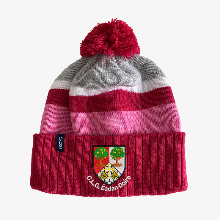 Edenderry GAA KCS Porto Beanie - Pink, Grey