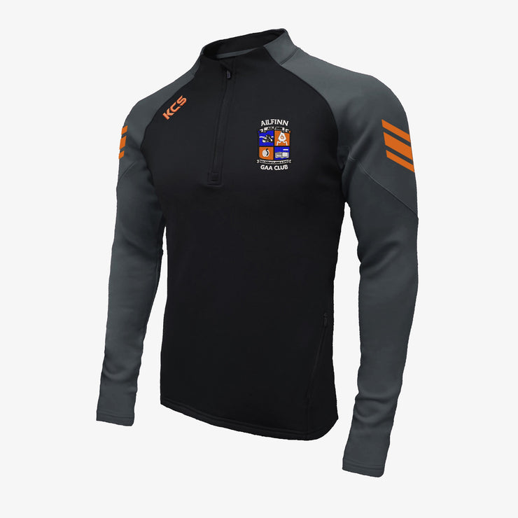 Elphin GAA KCS Soul Quarter Zip Top Black/Graphite