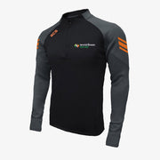 Irish Rail Order Window KCS Soul Quarter Zip Top Black/Graphite