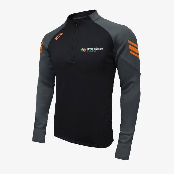 Irish Rail Order Window KCS Soul Quarter Zip Top Black/Graphite