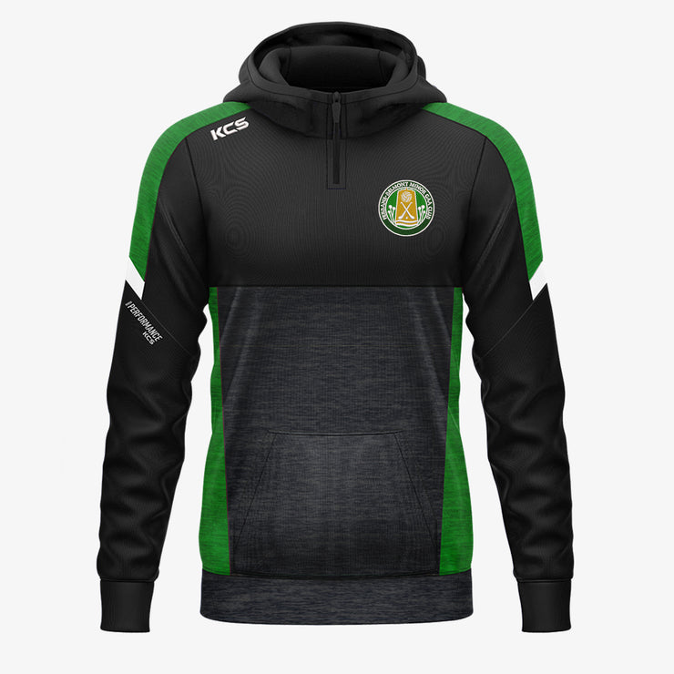 Ferbane Belmont GAA KCS Helios Half Zip Hoodie Black/Green/White