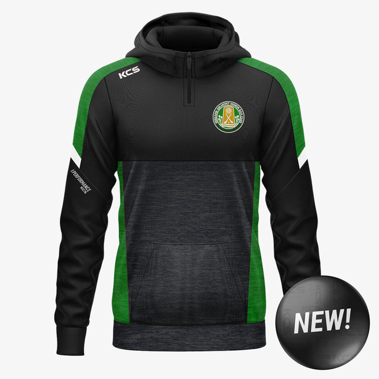 Ferbane Belmont GAA KCS Helios Half Zip Hoodie Black/Green/White