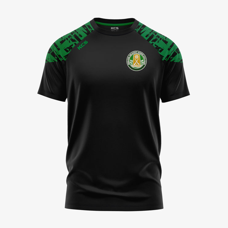 Ferbane Belmont GAA KCS Apollo Tee Black/Green