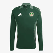 Ferbane Belmont GAA Adidas 24 Tiro Competition Half Zip Green