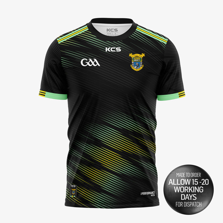 Finuge GAA Black / Mint / Yellow Training Jersey