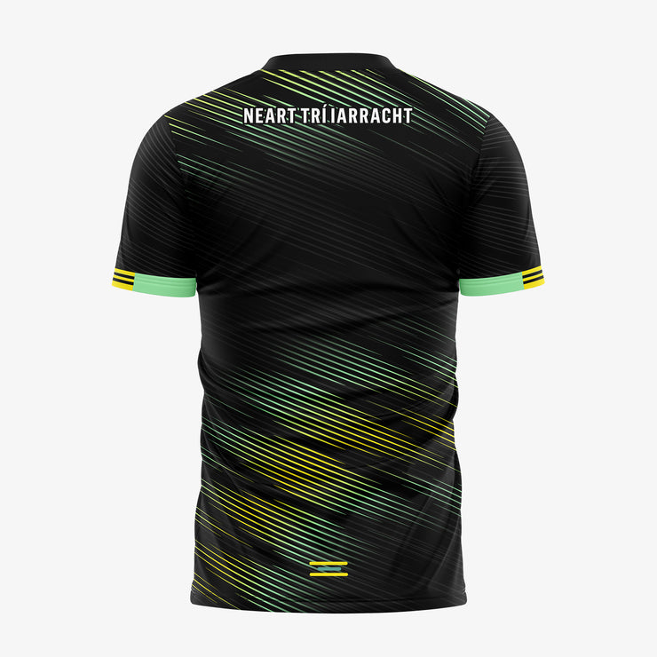Finuge GAA Black / Mint / Yellow Training Jersey