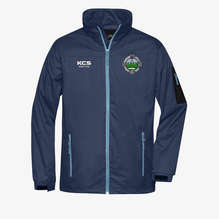 Firies GAA KCS Sideline Jacket - Navy/Aqua