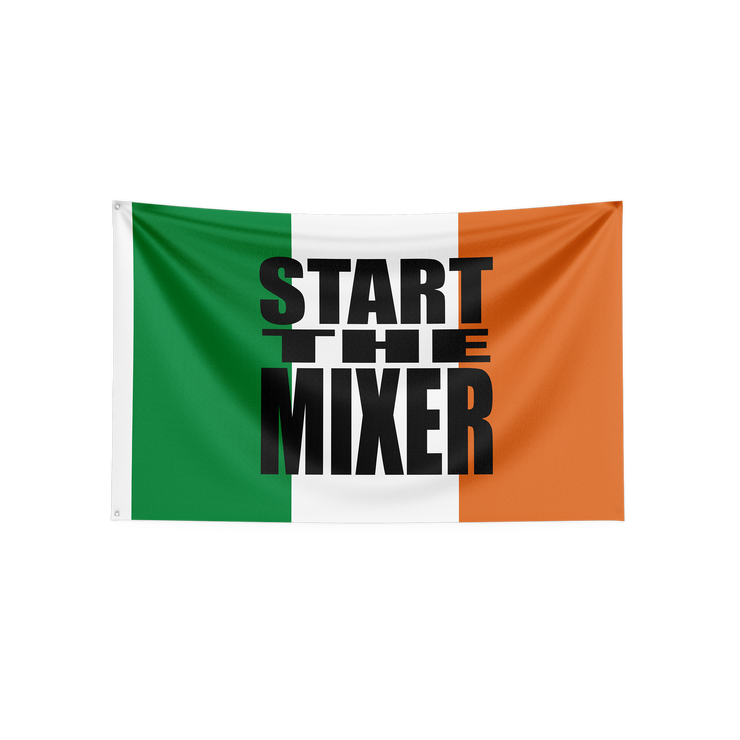THE 2 JOHNNIES Start The Mixer  Flag