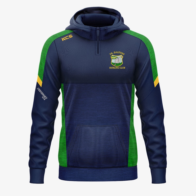Fr. Daltons Hurling Club KCS Helios Half Zip Hoodie Navy/Green/Gold