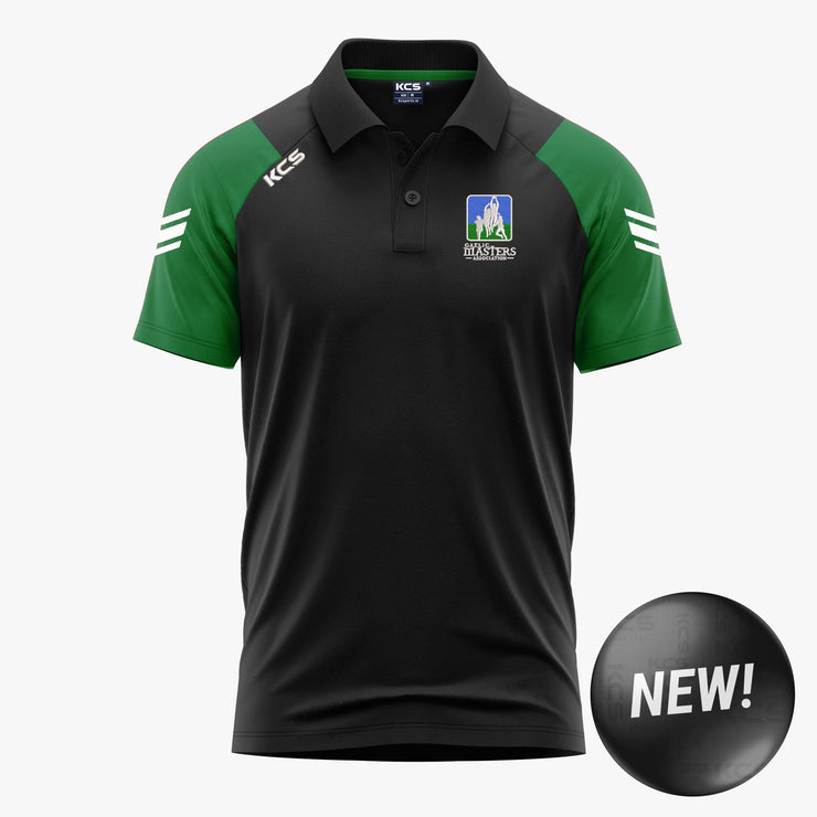 Gaelic Masters Association KCS Soul Polo Shirt Black/Green