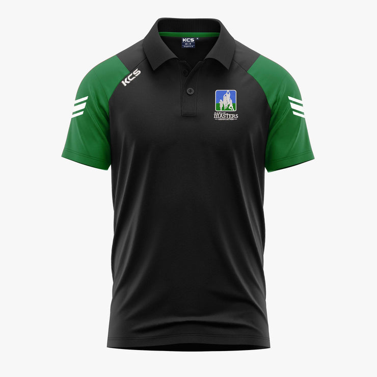 Gaelic Masters Association KCS Soul Polo Shirt Black/Green