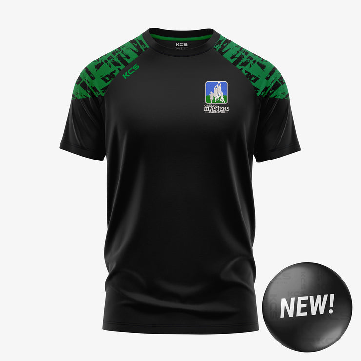 Gaelic Masters Association KCS Apollo Tee Black/Green