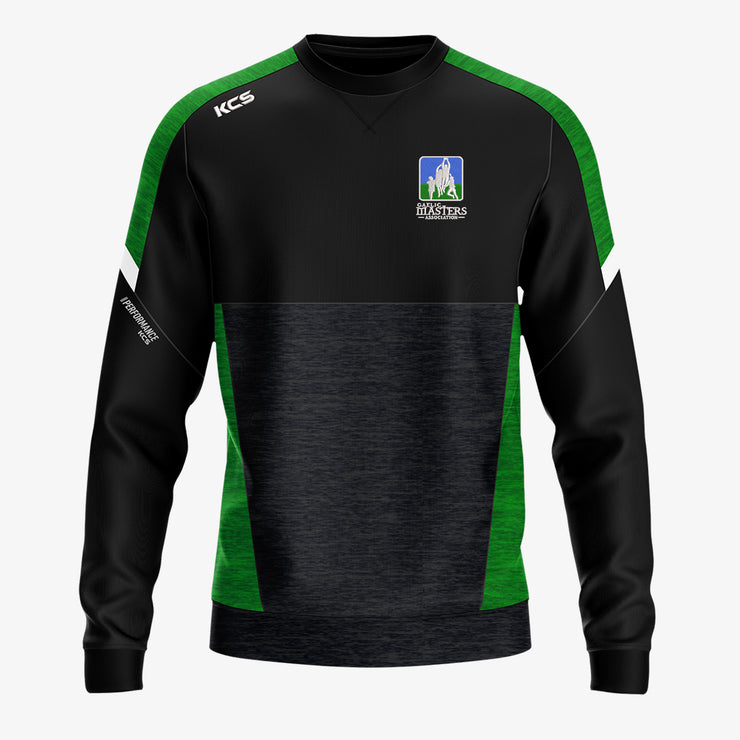 Gaelic Masters Association KCS Helios Crew Neck Top Black/Green/White