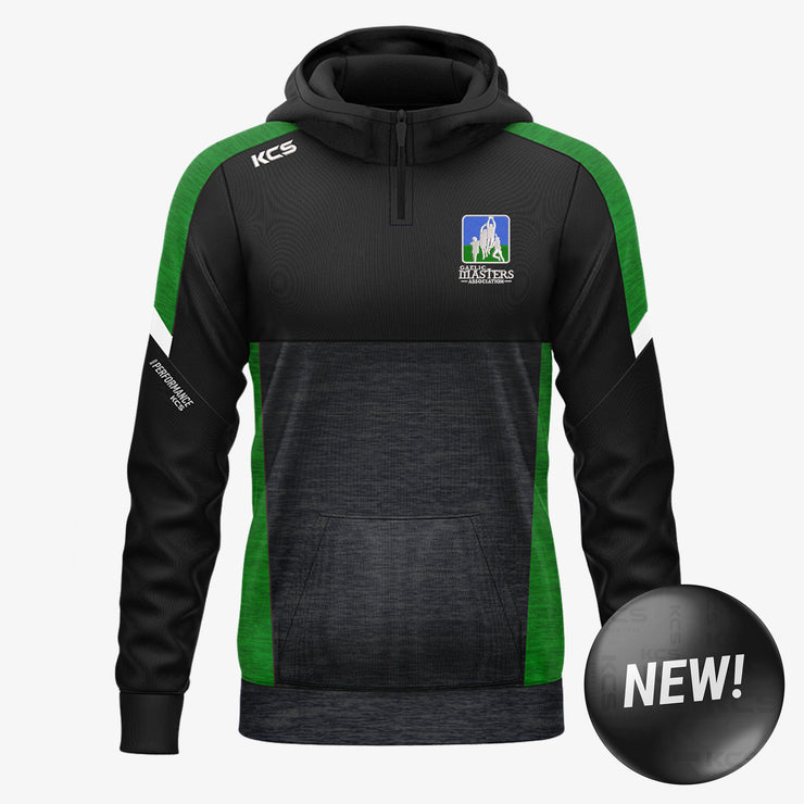 Gaelic Masters Association KCS Helios Half Zip Hoodie Black/Green/White