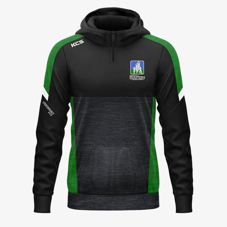 Gaelic Masters Association KCS Helios Half Zip Hoodie Black/Green/White